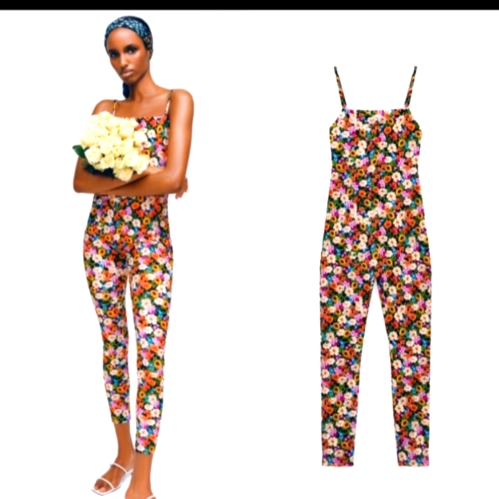 Zara Floral Jumpsuit